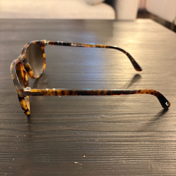 Persol PO3019S Square Sunglasses Caffe Brown Gradient 55mm - Picture 2 of 6